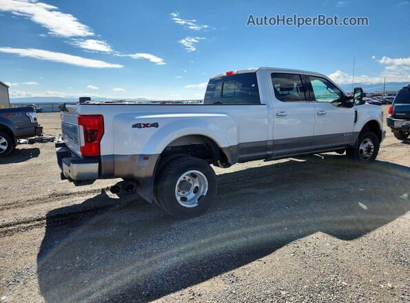 1FT8W3DT8KED84378 2019 FORD F350 Белый Задняя правая четверть