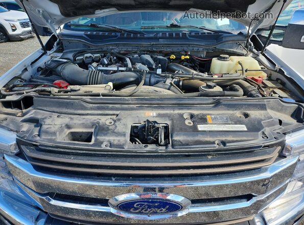 1FT8W3DT8KED84378 2019 FORD F350 Белый Вид задней части салона