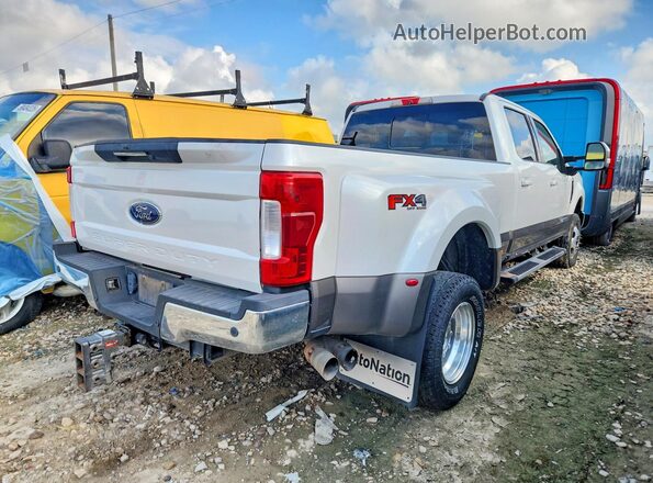 1FT8W3DT9KEG16003 2019 FORD F350 White უკანა მარჯვენა