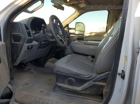 1FT8W3DTXKEF28397 2019 FORD F350 White წინა სალონის ხედი