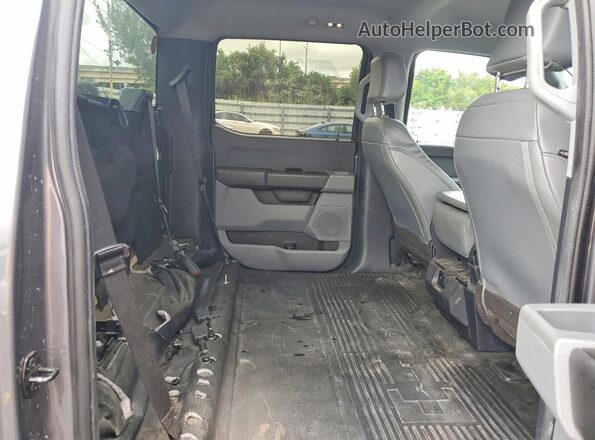 1FT8W3DTXPED65239 2024 FORD F350 Gray Հետևի նստատեղերի տեսք