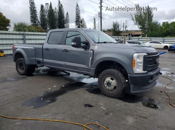 1FT8W3DTXPED65239 2024 FORD F350 Gray Առջևի աջ