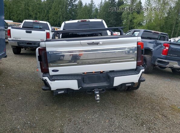 1FT8W3DTXREF57652 2024 FORD F350 White Հետևի տեսք