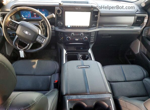 1FT8W4DM7TED07436 2026 FORD F450 Black Widok deski rozdzielczej