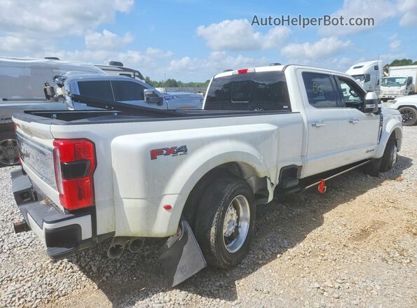 1FT8W4DM9PED60340 2023 FORD F450 White უკანა მარჯვენა