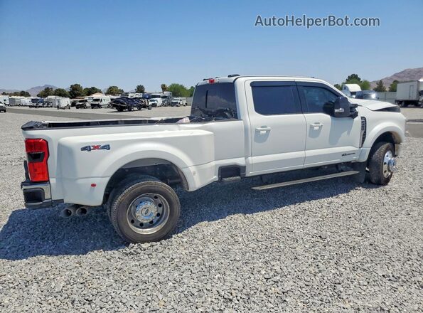 1FT8W4DT5SED24032 2025 FORD F450 White Trasero derecho