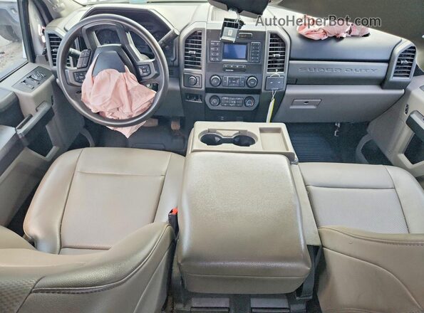 1FT8X3B68MED06065 2021 FORD F350 Белый Вид панели приборов
