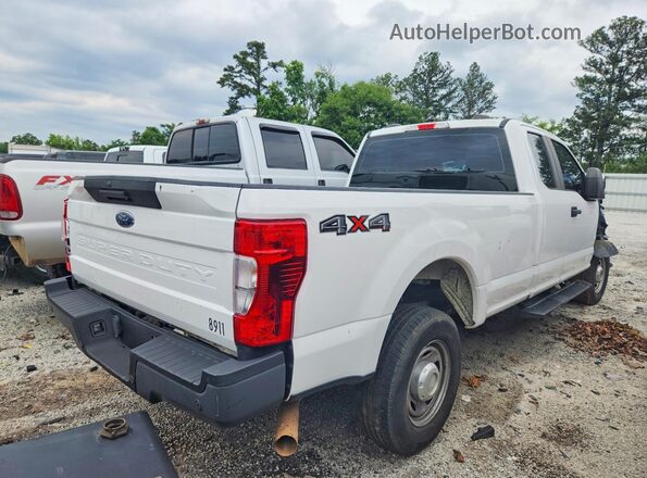 1FT8X3B68MED06065 2021 FORD F350 Белый Задняя правая четверть