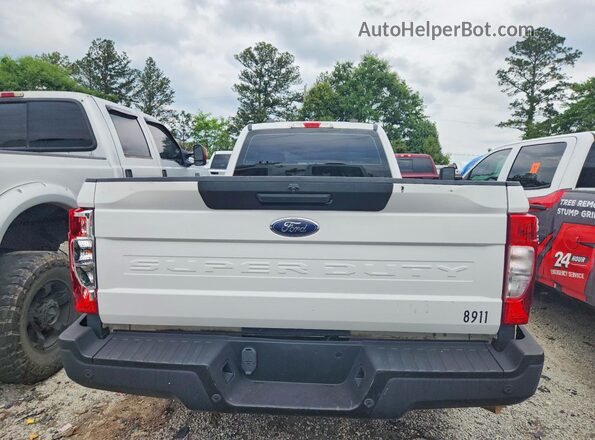 1FT8X3B68MED06065 2021 FORD F350 Белый Вид сзади