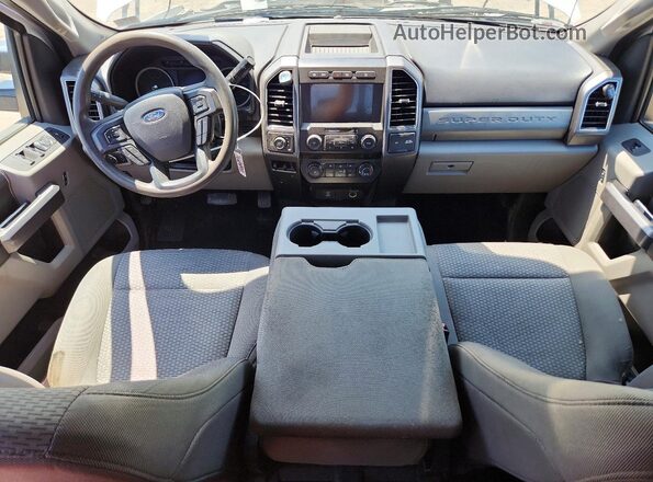 1FT8X3BT4LEC15539 2020 FORD F350 White Dashboard view