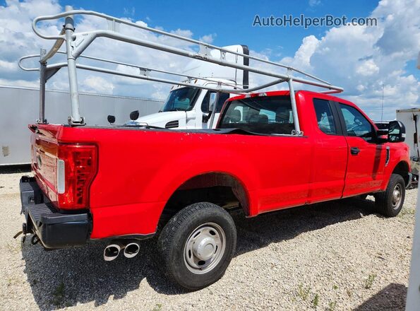 1FT8X3BT5HED11042 2017 FORD F350 Red უკანა მარჯვენა