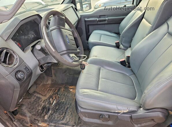 1FTBF2A60GEC02372 2016 FORD F250 White Widok wnętrza z przodu