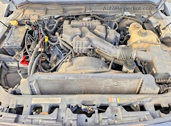 1FTBF2A60GEC02372 2016 FORD F250 White Widok wnętrza z tyłu