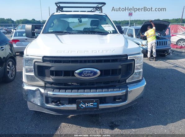 1FTBF2A66LEE31312 2020 FORD F-250 White Instrument cluster view