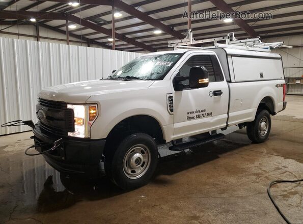 1FTBF2B64KEG06234 2019 FORD F250 White Vista de la etiqueta del VIN