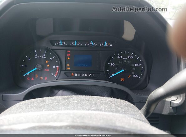1FTBF2B66KEC51986 2019 FORD F-250 Dark Blue Widok tylnych siedzeń
