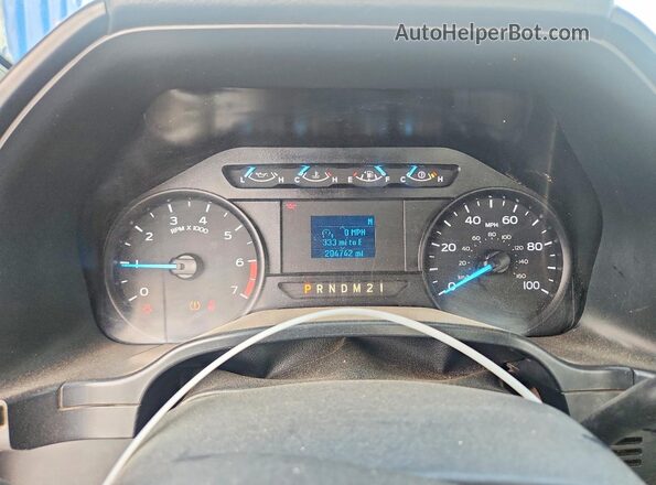 1FTBF2B66LEE88236 2020 FORD F250 Белый Вид щитка приборов