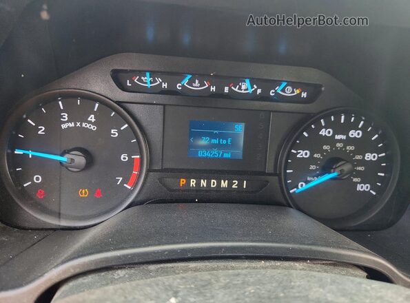 1FTBF3B64KEG11066 2019 FORD F350 Черный Вид щитка приборов