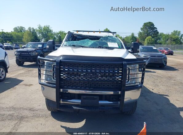 1FTBF3B68HEC19104 2017 FORD F350 White ხელსაწყოთა პანელის ხედი