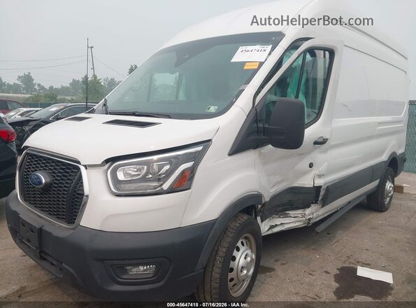 1FTBF5X83PKB67127 2023 FORD TRANSIT-350 White Vista tres cuartos delantera izquierda