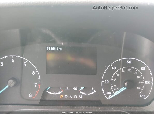 1FTBR1C80LKA76414 2020 FORD TRANSIT-250 White Vista de los asientos traseros