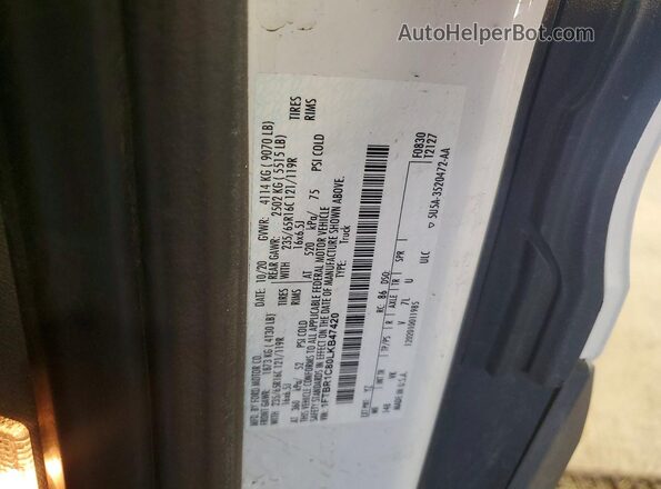 1FTBR1C80LKB47420 2020 FORD TRANSIT Белый Вид наклейки с VIN-кодом
