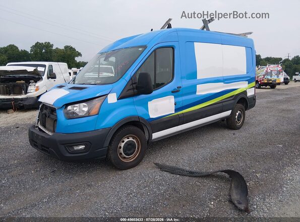 1FTBR1C80PKA33682 2023 FORD TRANSIT-250 Blue Передня ліва чверть
