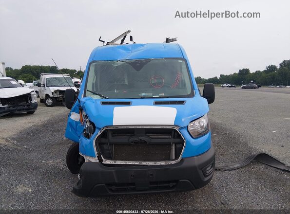 1FTBR1C80PKA33682 2023 FORD TRANSIT-250 Blue Вид щитка приладів
