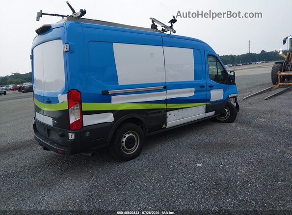 1FTBR1C80PKA33682 2023 FORD TRANSIT-250 Blue Задня права чверть