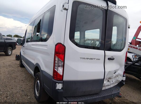1FTBR1C82MKA74777 2021 FORD TRANSIT-250 White Rear left