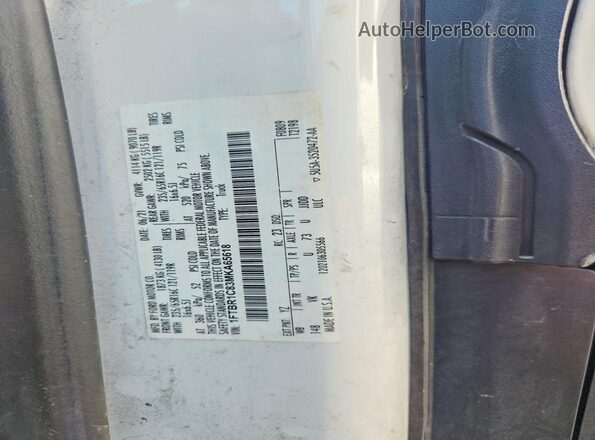 1FTBR1C83MKA65618 2021 FORD TRANSIT White Вид наклейки з VIN-кодом