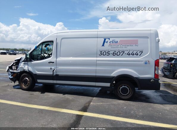 1FTBR1C84LKB37456 2020 FORD TRANSIT-250 White Панорамний вид салону 360°