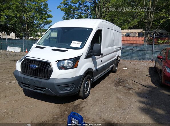 1FTBR1C85MKA71484 2021 FORD TRANSIT-250 White Առջևի ձախ երեք քառորդ տեսարան