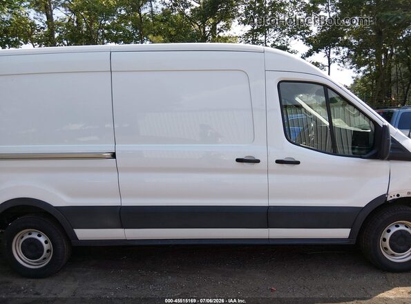 1FTBR1C85MKA71484 2021 FORD TRANSIT-250 White Սալոնի հետևի տեսք