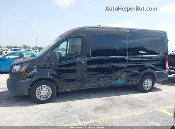 1FTBR1C86PKA37011 2023 FORD TRANSIT-250 Black Սալոնի 360 աստիճան տեսք