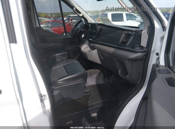 1FTBR1C87LKB46152 2020 FORD TRANSIT-250 White Front interior view