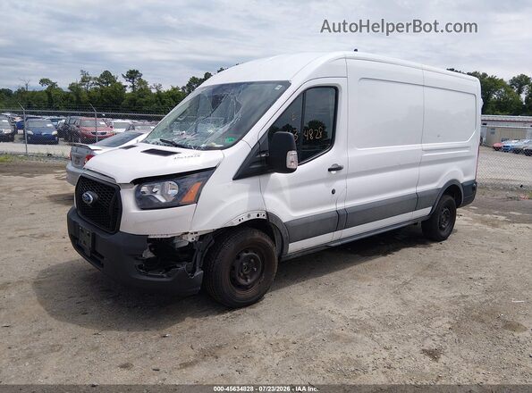 1FTBR1C87RKB34527 2024 FORD TRANSIT-250 White Vista tres cuartos delantera izquierda