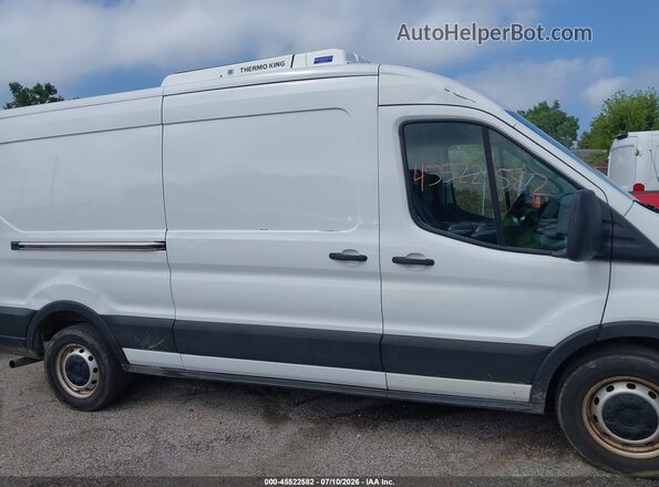 1FTBR1C88LKB20448 2020 FORD TRANSIT-250 White Widok wnętrza z tyłu