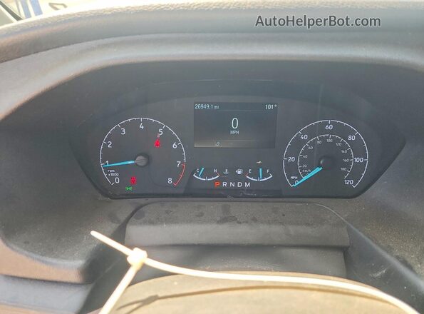 1FTBR1C89PKB95181 2023 FORD TRANSIT White ხელსაწყოთა პანელის ხედი