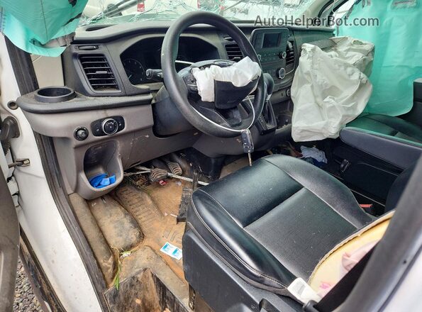 1FTBR1C8XLKB28955 2020 FORD TRANSIT White Առջևի վահանակի տեսք