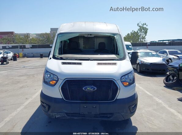 1FTBR1CG0PKC11565 2023 FORD TRANSIT-250 White Widok wnętrza z tyłu