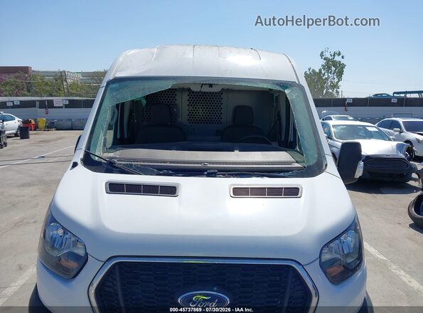 1FTBR1CG0PKC11565 2023 FORD TRANSIT-250 White Widok deski rozdzielczej