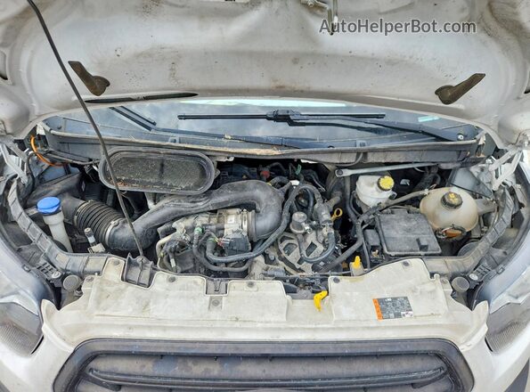 1FTBR1X80LKB73672 2020 FORD TRANSIT White Widok komory silnika