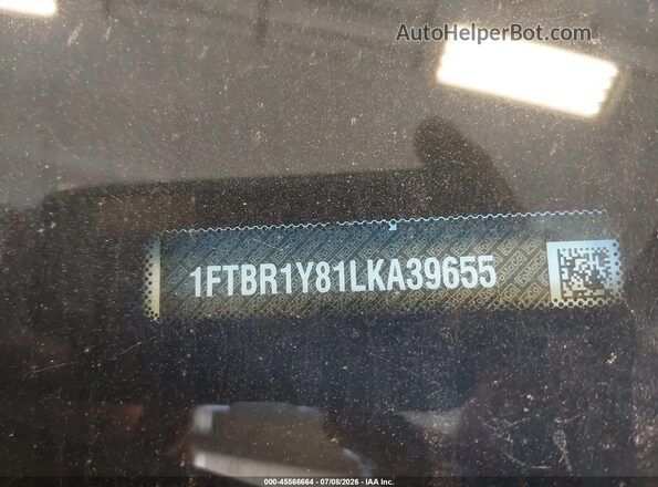 1FTBR1Y81LKA39655 2020 FORD TRANSIT-250 White ძრავის განყოფილების ხედი