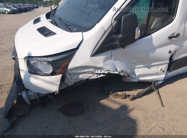 1FTBR1Y89LKB69764 2020 FORD TRANSIT-250 White Widok z przodu