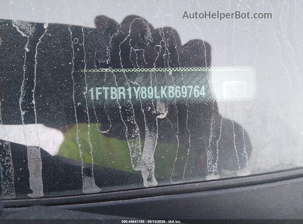 1FTBR1Y89LKB69764 2020 FORD TRANSIT-250 White Widok komory silnika