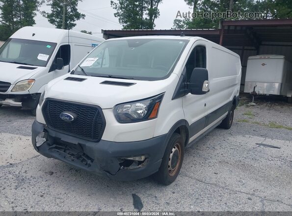 1FTBR1YG4NKA07230 2022 FORD TRANSIT-250 White წინა მარცხენა ხედი სამი მეოთხედიდან