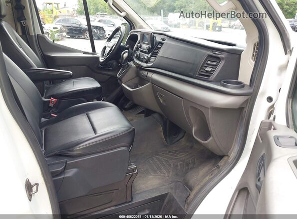 1FTBR2C81LKA00545 2020 FORD TRANSIT-250 White Widok wnętrza z przodu