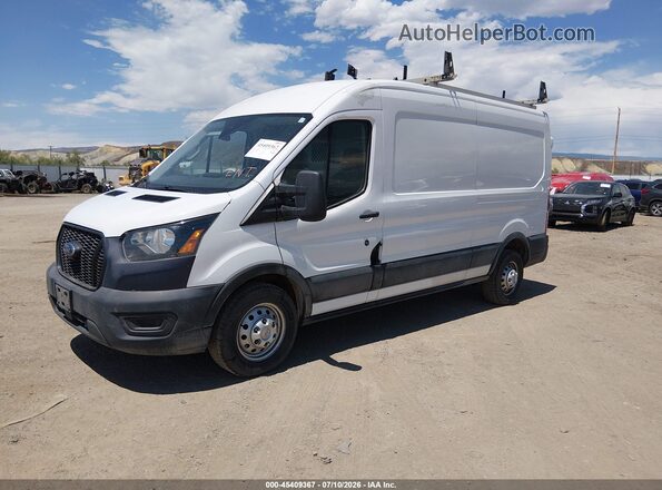 1FTBR2C86MKA33929 2021 FORD TRANSIT-250 White Przód lewy