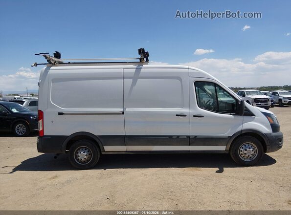 1FTBR2C86MKA33929 2021 FORD TRANSIT-250 White Widok wnętrza z tyłu